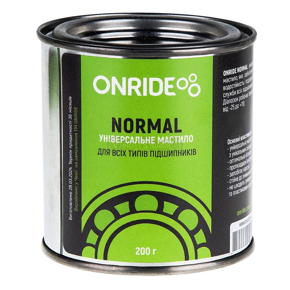 Смазка густая для подшипников ONRIDE NORMAL Серия Brown 200 грамм