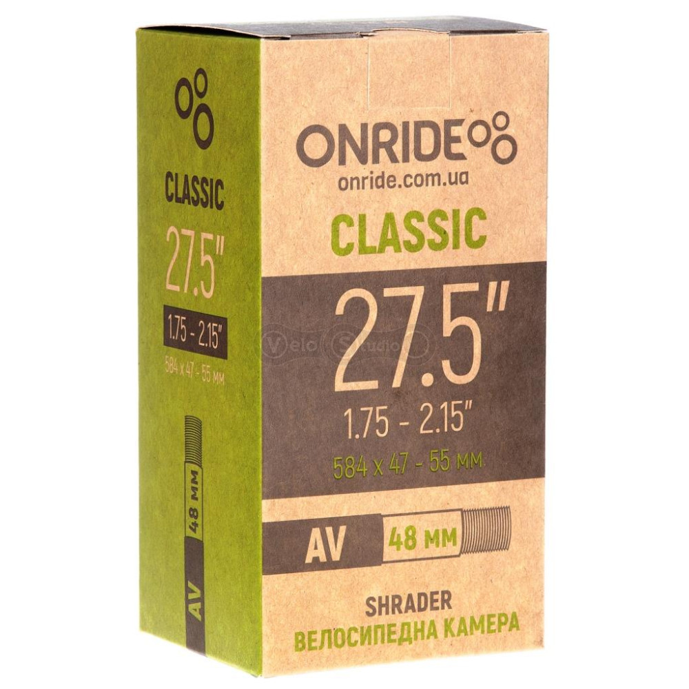 Камера ONRIDE Classic 27.5"x1.75-2.15" AV 48