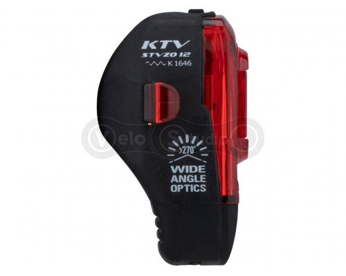 Задняя мигалка Lezyne LED KTV Drive Rear 10 LM USB чёрная