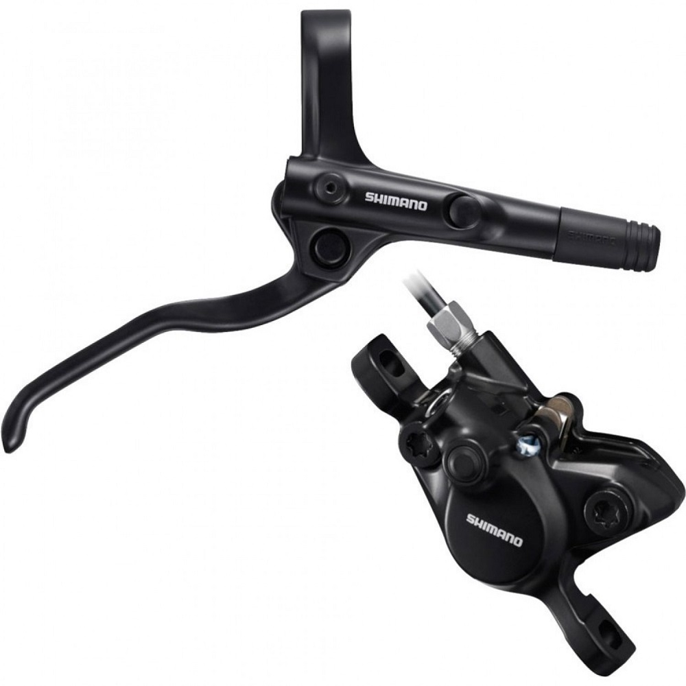 Дисковый гидравлический тормоз Shimano MT200 передний