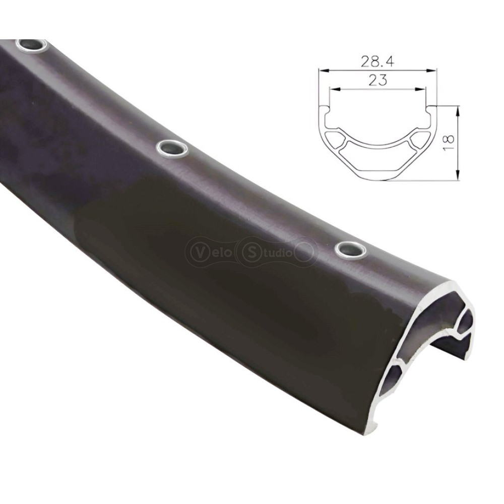 Обід 28" AlexRims MD23, 32H, пістон, FV, Tubeless