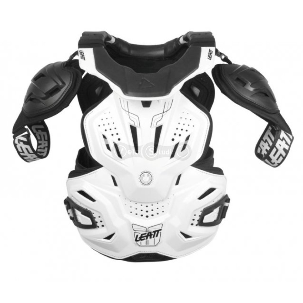 Мотозащита тела и шеи LEATT Fusion vest 3.0 White S/M (160-172 см)