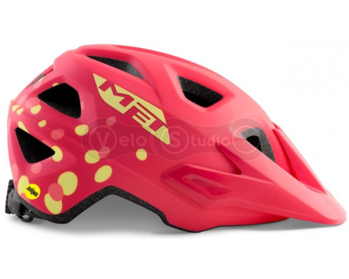 Шолом MET Eldar MIPS Coral Pink Polka Dots | Matt UN (52-57)