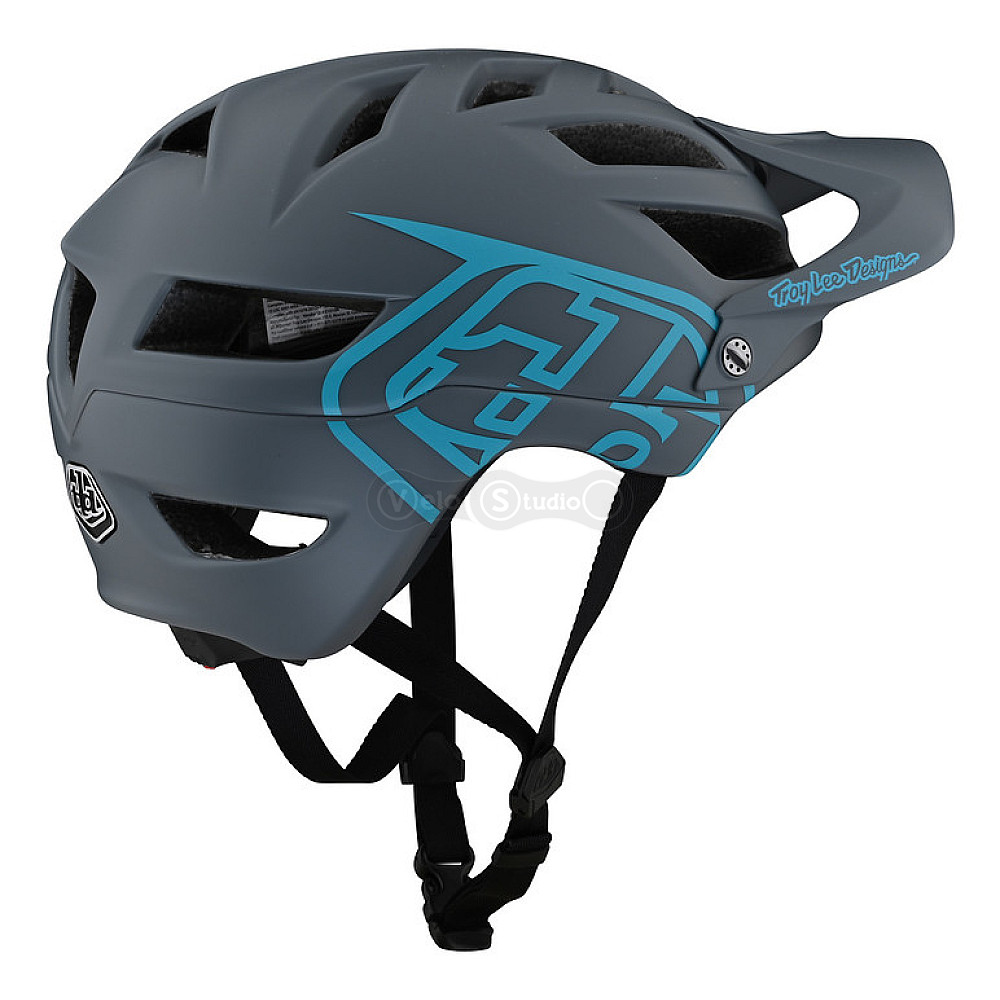 Вело шлем TLD A1 Helmet Drone [Gray/Blue] S (54-56 см)