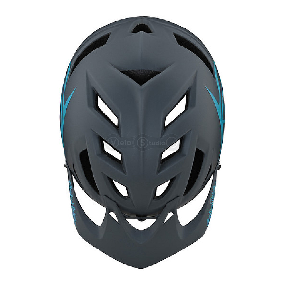 Вело шлем TLD A1 Helmet Drone [Gray/Blue] S (54-56 см)