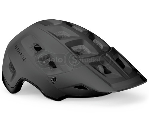 Вело шолом MET Terranova Black Matt Glossy M (56-58 см)