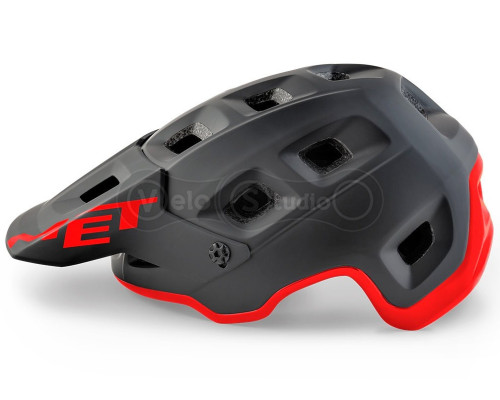 Вело шолом MET Terranova Black Red Matt Glossy M (56-58 см)