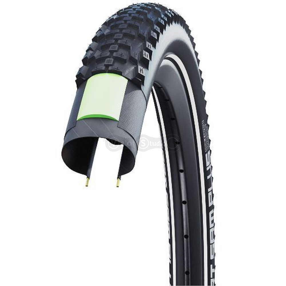 Покрышка Schwalbe Smart Sam Plus 29x2.25 Performance Line, GreenGuard, SnakeSkin, DD, ADDIX
