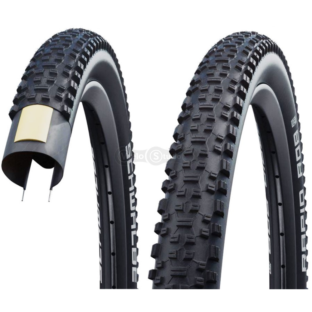 Покрышка Schwalbe Rapid Rob 27.5x2.10 Active, K-Guard LiteSkin B/B-SK