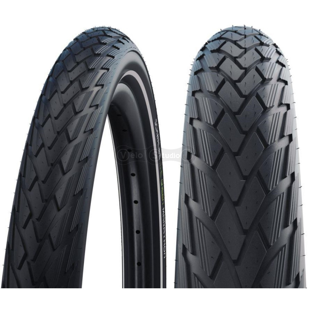 Покрышка Schwalbe Marathon 700x38C Performance Line, GreenGuard, TwinSkin
