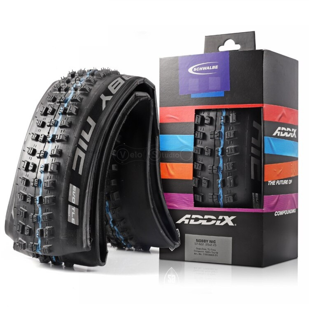 Покрышка Schwalbe Nobby Nic 29x2.25 Evolution Line, Super Race, ADDIX SpeedGrip, B/B-SK