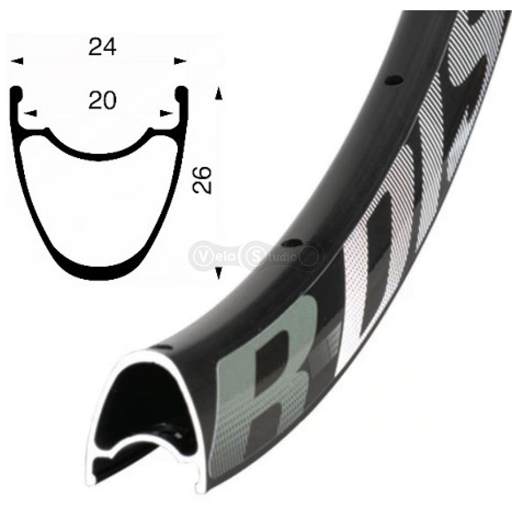 Обод Remerx R-DISC, 29x20, 32 спицы, TLR, FV