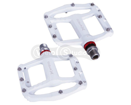 Педалі Mpeda AL-65 алюміній, змінні шипи, промпідшипник