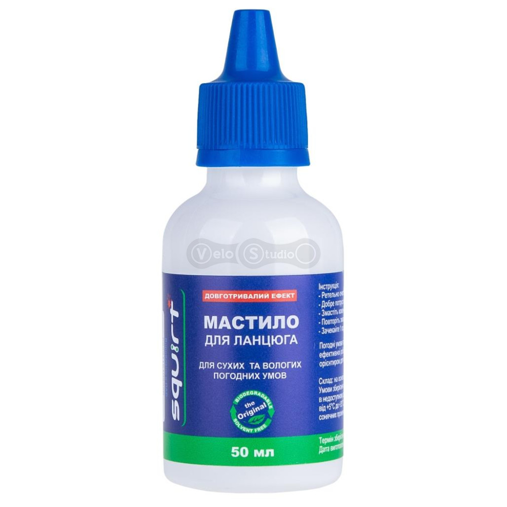 Смазка цепи Squirt Long Lasting Dry Lube 50 мл