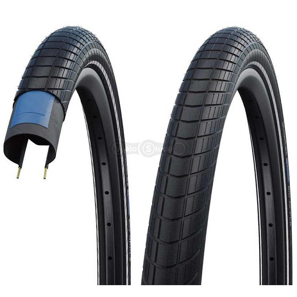 Покрышка 28x2.00 Schwalbe BIG APPLE HS430 K-Guard B/B+RT SBC, 50EPI