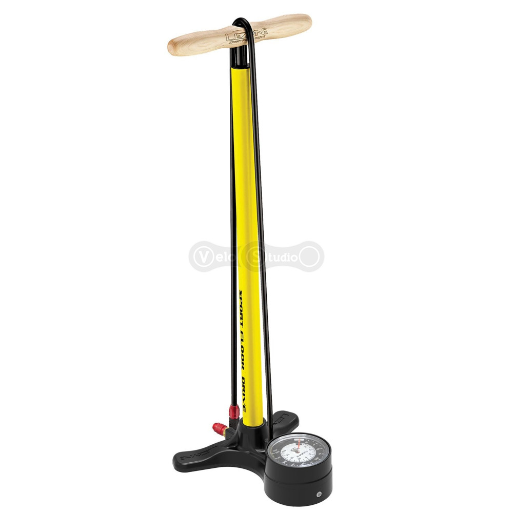 Підлоговий насос Lezyne Sport Floor Drive 220 psi жовтий