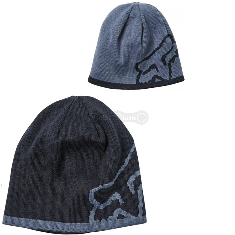 Шапка FOX Streamliner Beanie Midnight - акрил (двухсторонняя)