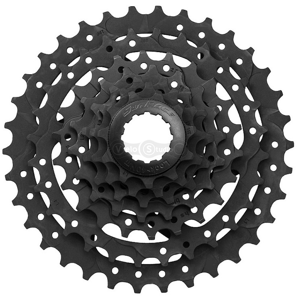 Кассета SUN RACE M40 MTB 7 скоростей 11-34T, Black
