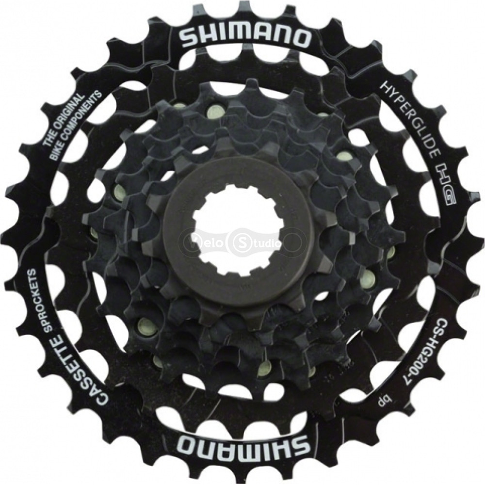 Кассета Shimano CS-HG200 12-32T 7 скоростей