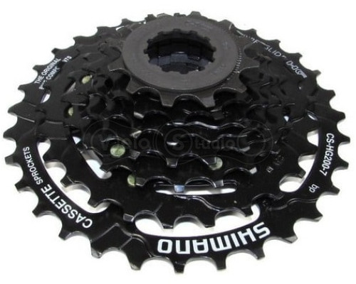 Кассета Shimano CS-HG200 12-32T 7 скоростей