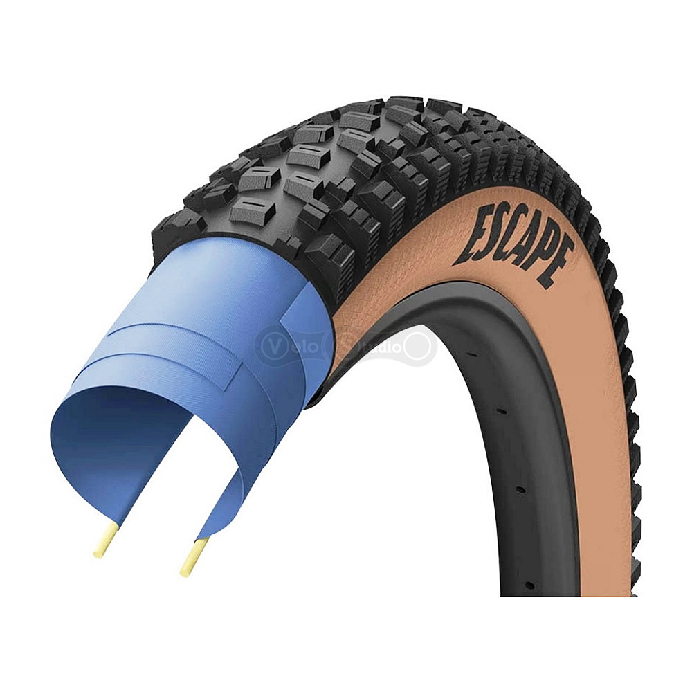 Покрышка 27.5x2.35 (60-584) GoodYear ESCAPE Ultimate Tubeless Complete, Blk/Tan