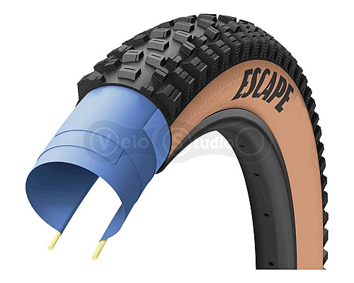 Покришка 27.5x2.35 (60-584) GoodYear ESCAPE Ultimate Tubeless Complete, Blk/Tan