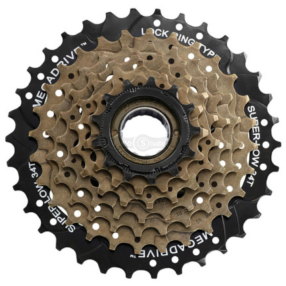Трещотка SUN RACE M300 7 скоростей 13-34T Brown+Black