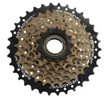 Тріскачка SUN RACE M300 7 швидкостей 13-34T Brown+Black