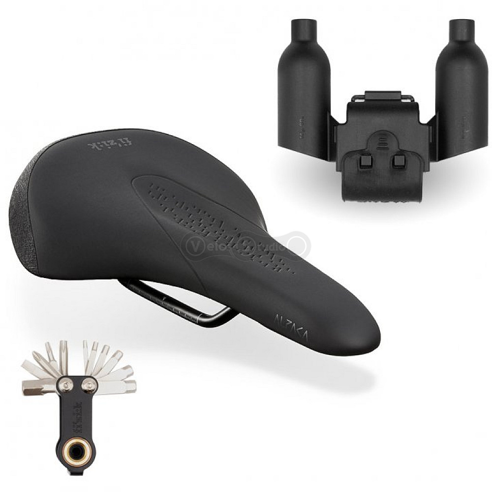 Седло Fizik Terra Alpaca X5 + carriage kit - 248x145 mm, All-mountain, Enduro