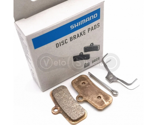 Тормозные колодки Shimano D02S металл, Y8FF98010