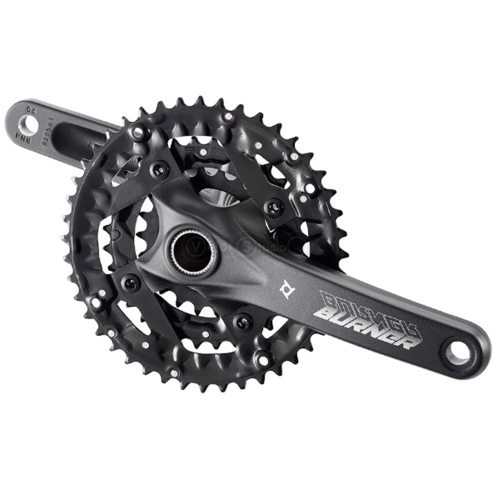 Шатуни PROWHEEL BURNER-401-TT-N L170мм 22-32-44Т з інтегрованою віссю