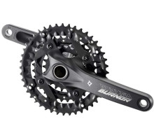 Шатуни PROWHEEL BURNER-401-TT-N L170мм 22-32-44Т з інтегрованою віссю