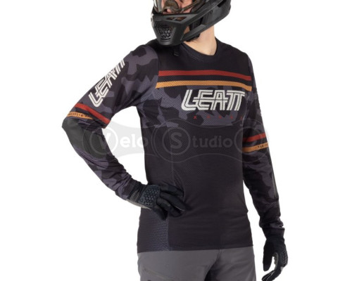 Велоджерси LEATT MTB 4.0 Gravity Jersey [Black], M