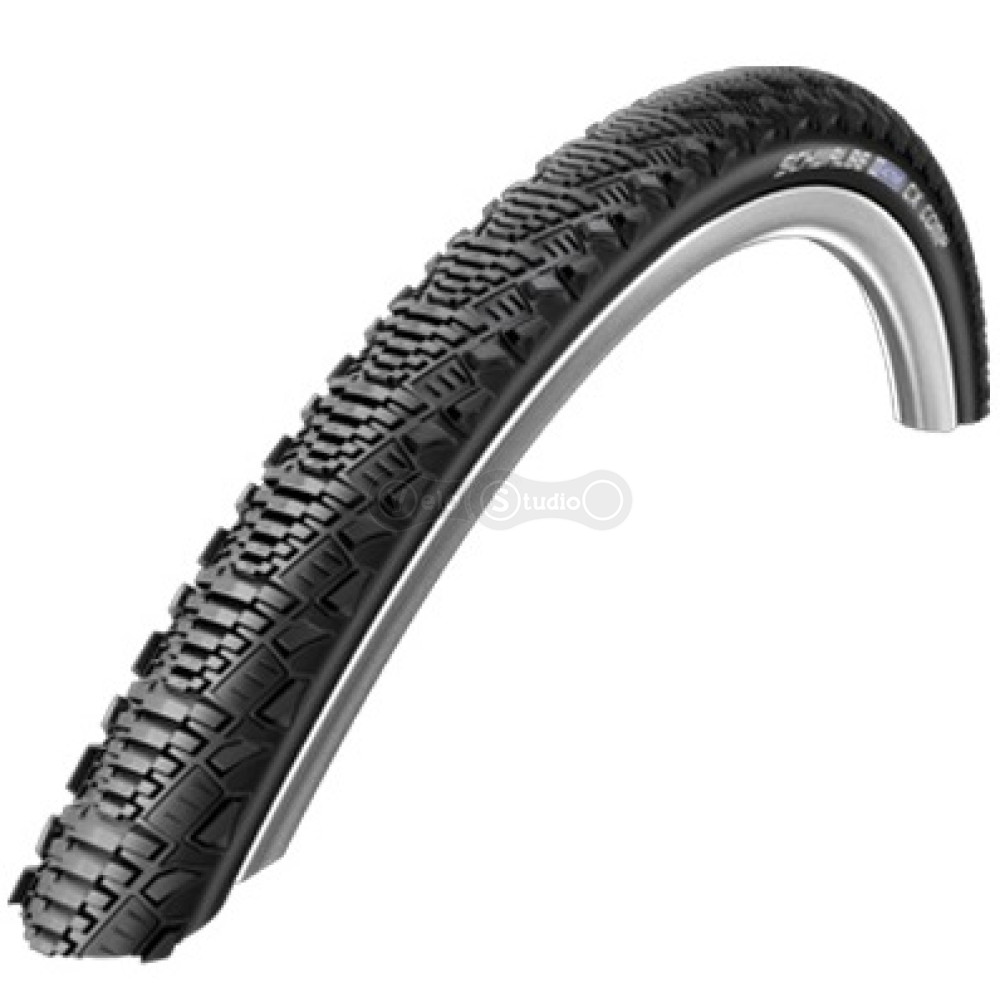 Покрышка Schwalbe CX Comp Active-Line K-Guard Lite-Skin 26x2.00 светоотражающая полоса