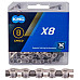 Ланцюг KMC X8 Silver/Gray 8 швидкостей 114 ланок + замок