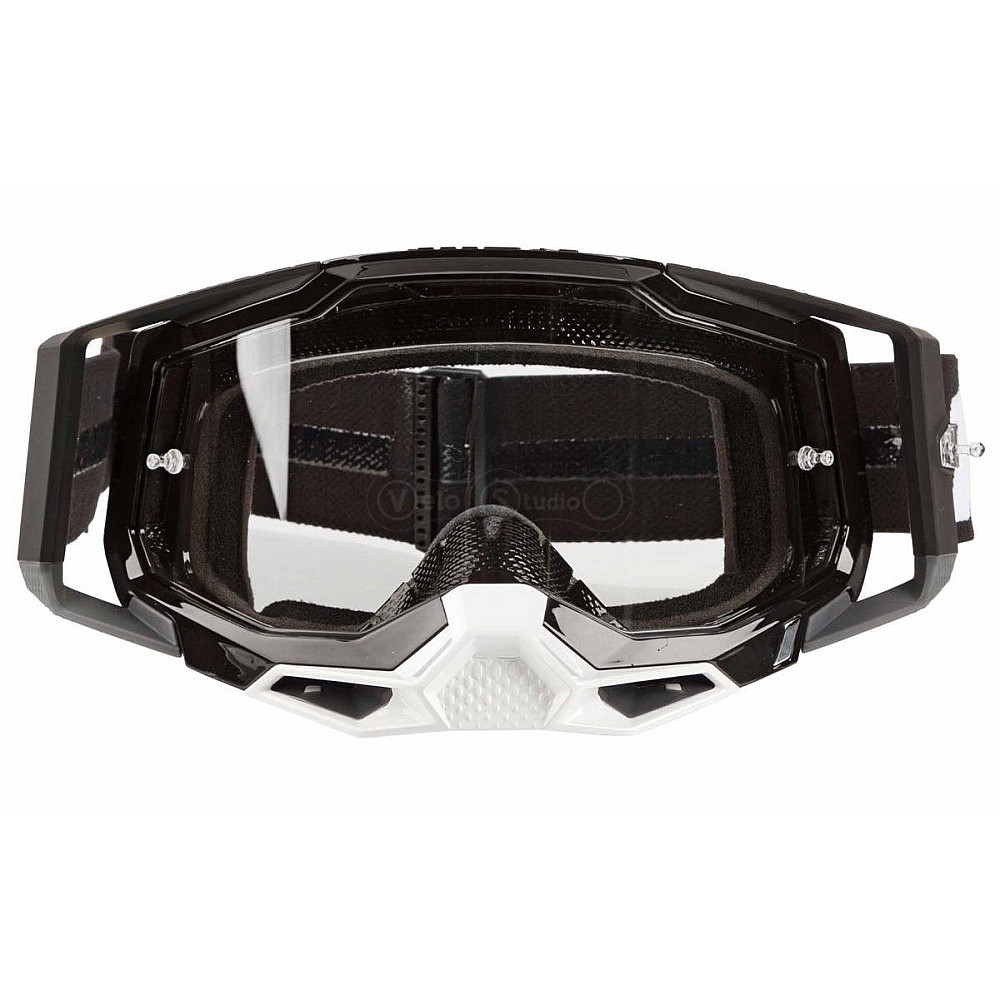 Окуляри-маска Ride 100% Racecraft 2 Goggle Black - Clear Lens