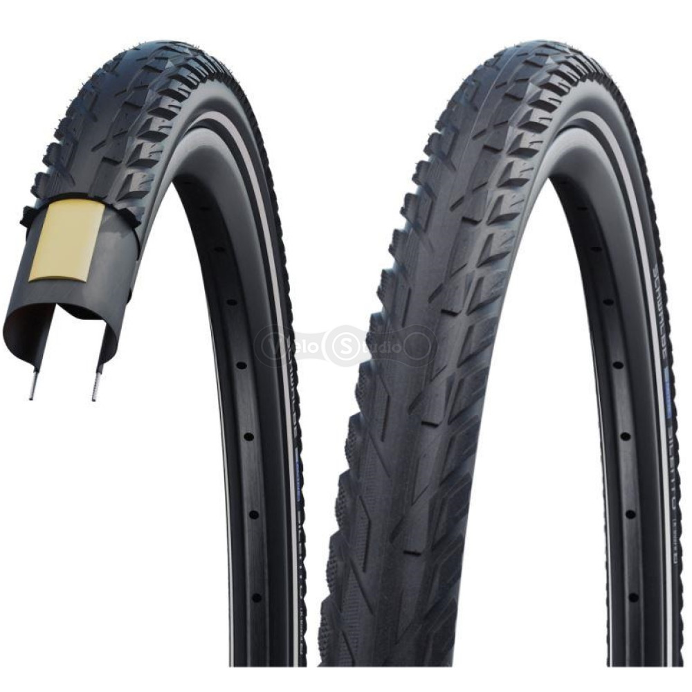 Покрышка 28x1.75 Schwalbe SILENTO HS421 K-Guard B/B-SK+RT SBC, 50EPI