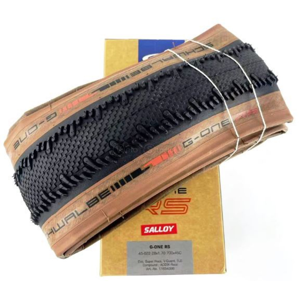 Покрышка 28x1.70 700x45C Schwalbe G-ONE RS Evo, Super Race, V-Guard, TLE B/TS-SK