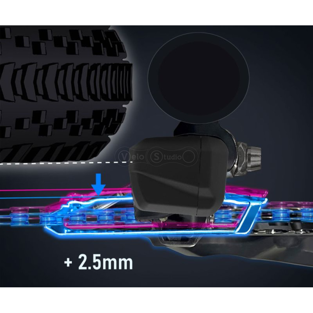 Переключатель передний Shimano FD-RX825-F GRX, Di2 2X12, без хомута