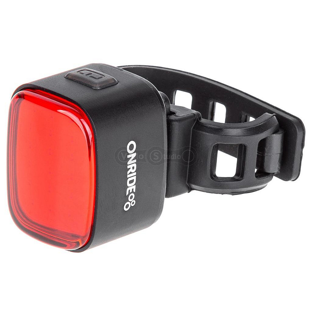 Велосипедна задня мигалка ONRIDE Kubek (50 lm, 400 mAh, Type-C)