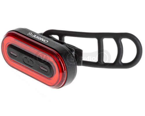 Велосипедна задня мигалка ONRIDE Track (50 lm, 450 mAh, Micro USB)