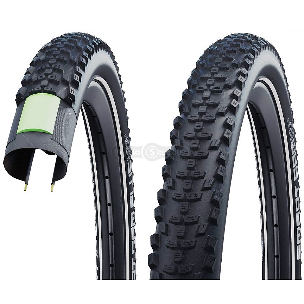 Покрышка Schwalbe Smart Sam Plus 29x2.35 Performance Line, GreenGuard, SnakeSkin, DD, ADDIX
