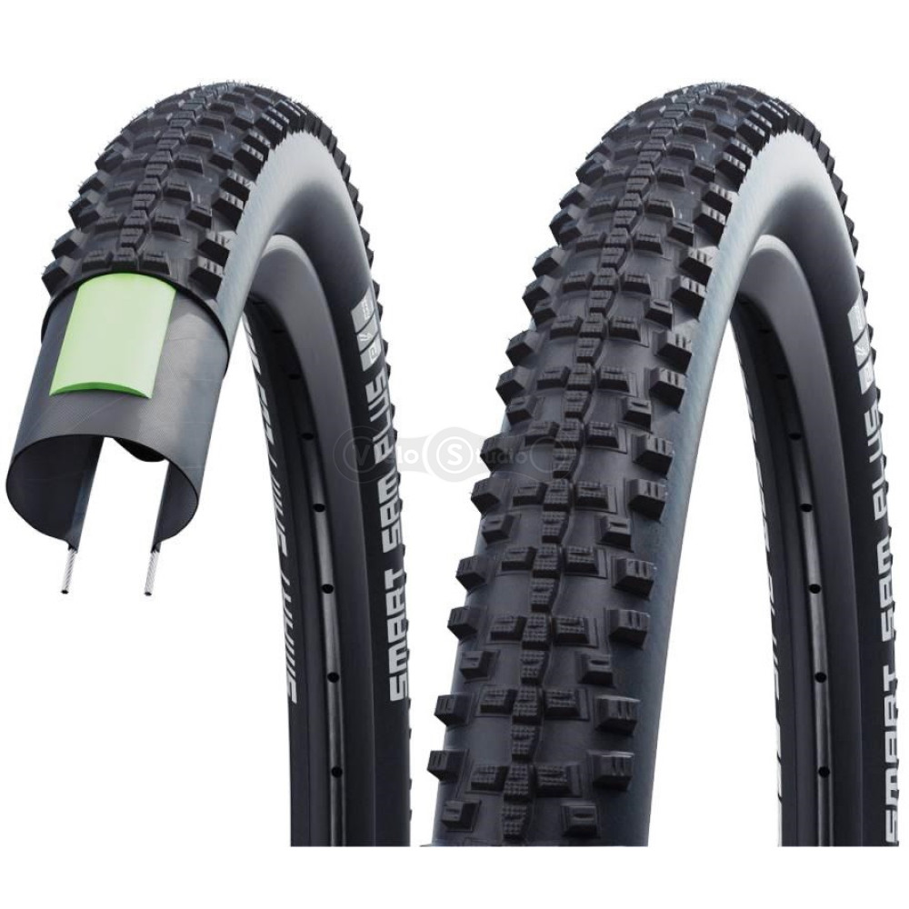 Покрышка Schwalbe Smart Sam Plus 28x1.60 (42-622) Addix Performance GreenGuard B/B-SK
