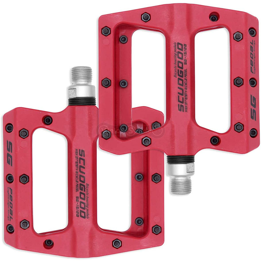 Педали ScudGood MTB промподшипник красные