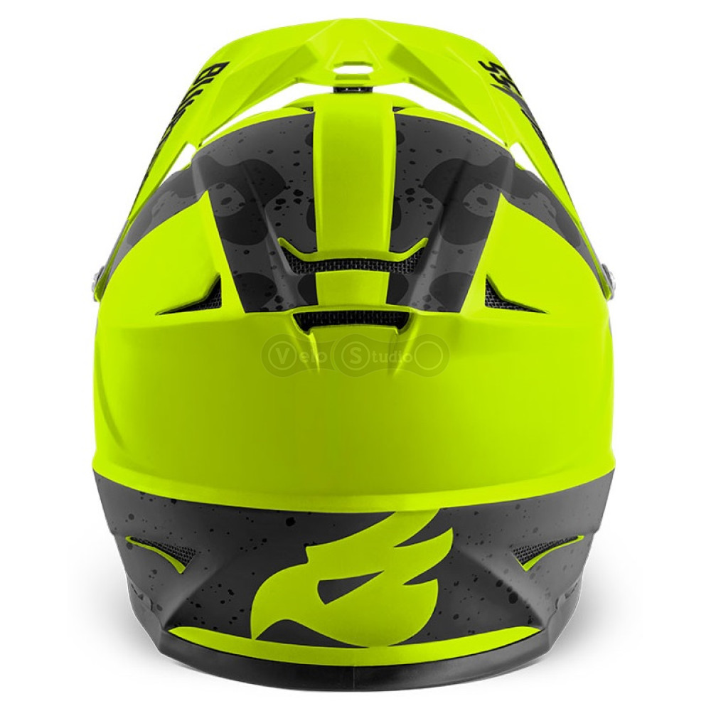 Вело шолом Bluegrass Intox Fluo Yellow Black Matt M (56-58 см)