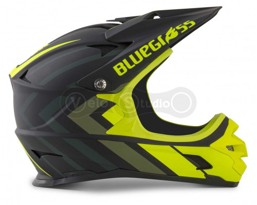 Вело шлем Bluegrass Intox Fluo Yellow Black Matt L (58-60 см)