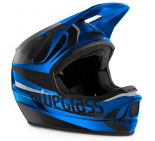 Вело шлем Bluegrass Legit Blue Metallic Black Glossy M (56-58 см)