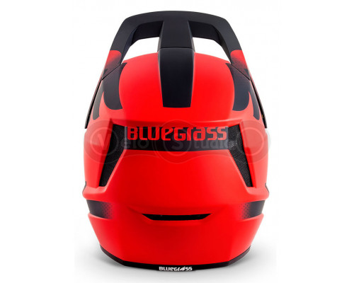 Вело шлем Bluegrass Legit Red Black Texture Matt M (56-58 см)
