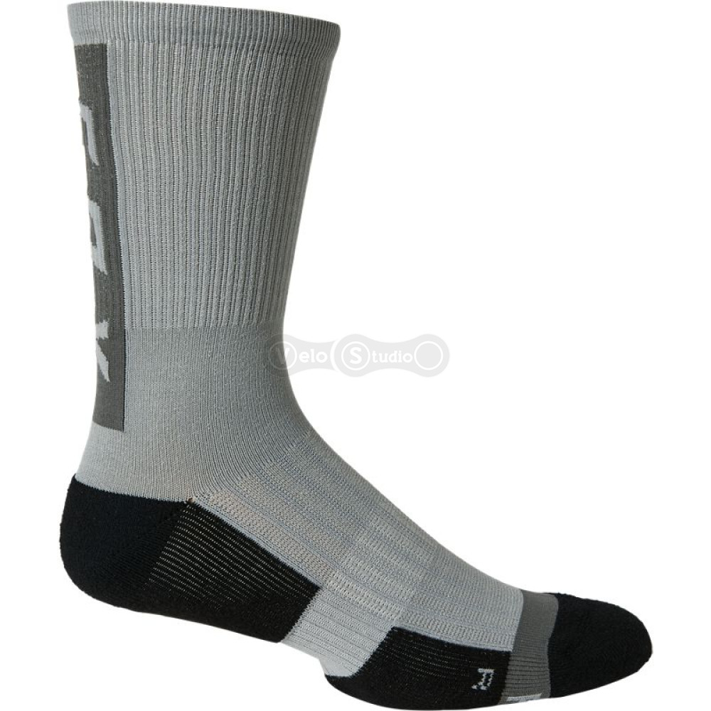 Вело шкарпетки FOX 8 Ranger Cushion Lunar Grey L/XL (EU 43-45)