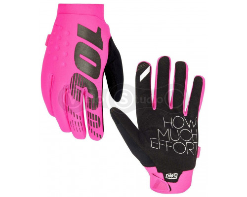 Зимние женские перчатки RIDE 100% Brisker Cold Weather Pink размер M